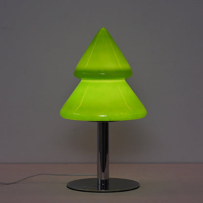 Christmas Tree Glass Table Lamp