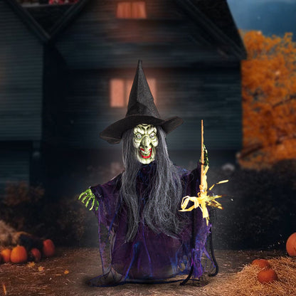 Scary Witch Halloween Decoration