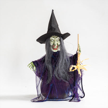 Scary Witch Halloween Decoration