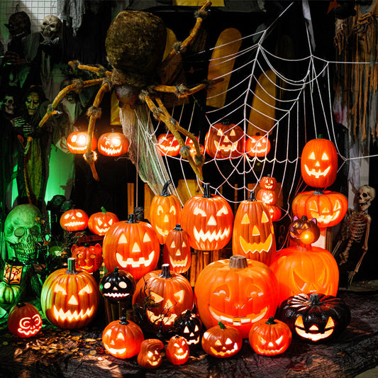 Spooky Pumpkin Halloween Decoration