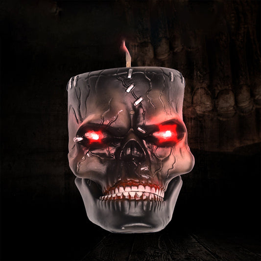 Electric Ghost Head Halloween Decoration