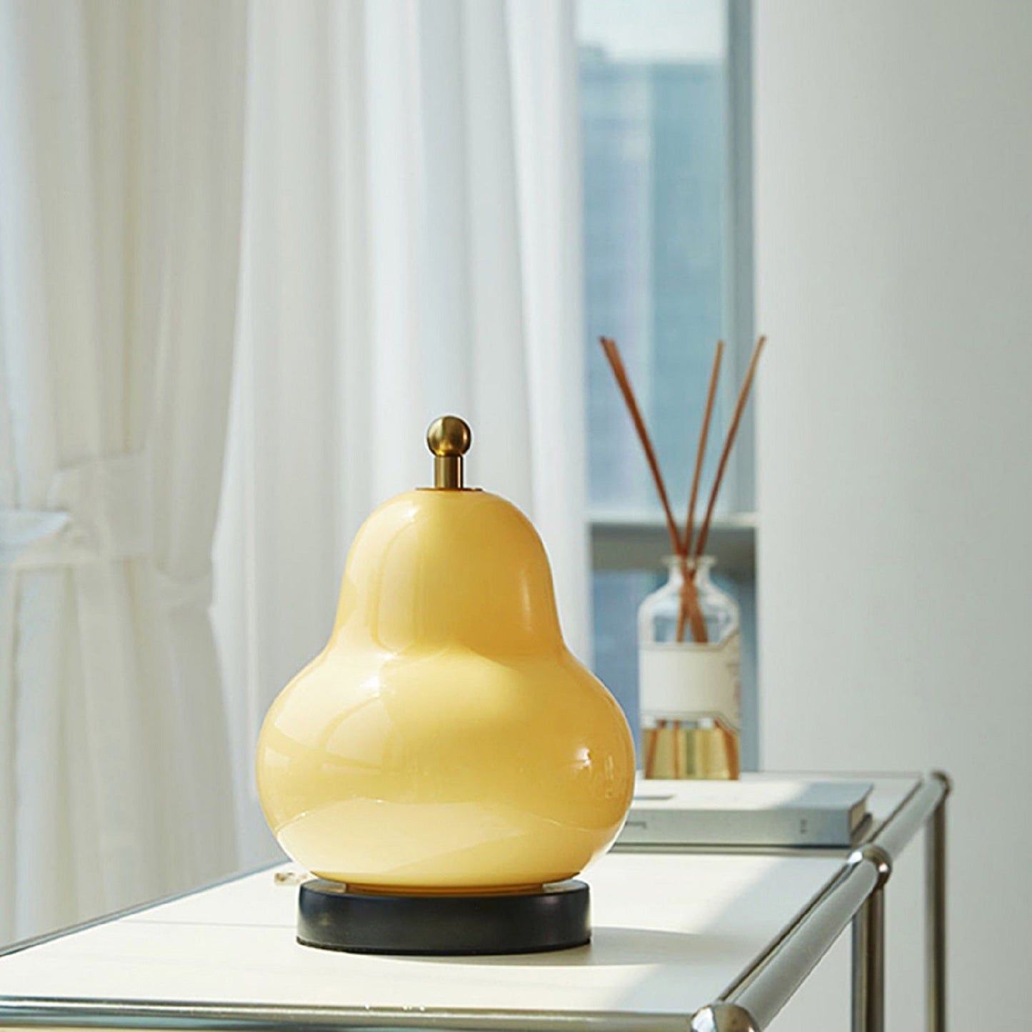 Pear Table Lamp Rechargeable