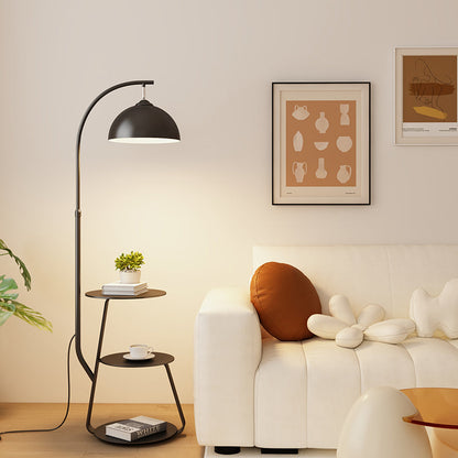 Floor Lamp With A Display Base