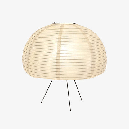 Hemisphere Rice Paper Table Lamp