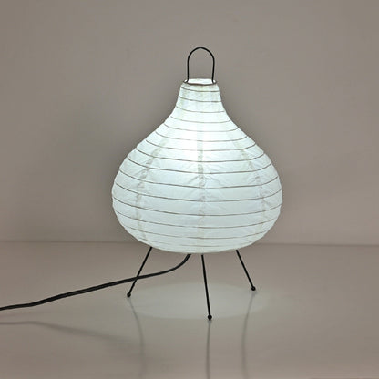 Pendant Shaped Rice Paper Table Lamp