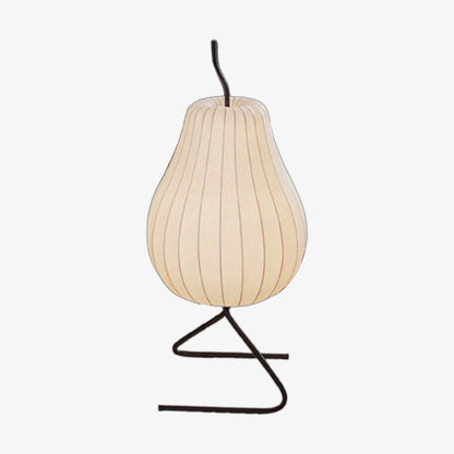 Pear Rice Paper Floor Lamp