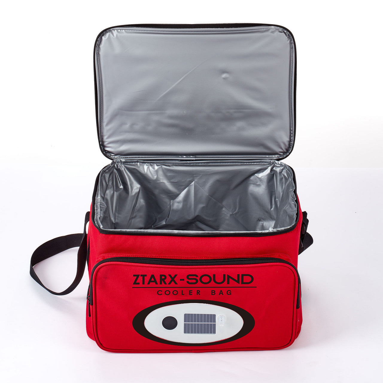 Ztarx S20-PO1-R02 Multifunctional Cooler Bag: Waterproof, Solar&USB Charge, Speaker, and LED Lights