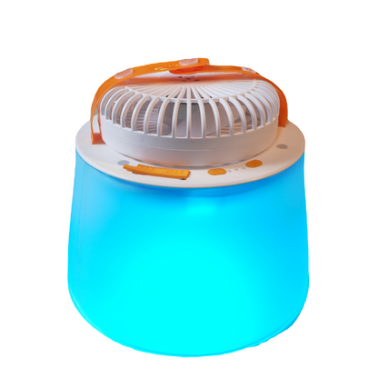 ZTARX USB-Powered Fan and RGBW LED Lantern: V11-FN-2R