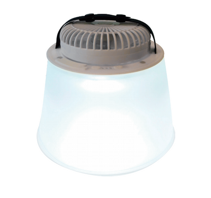 ZTARX USB-Powered Fan and RGBW LED Lantern: V11-FN-2R