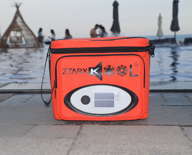 Ztarx Sound-Waterproof Solar&USB Powered Speaker Cooler Bag - Ultimate Outdoor Companion