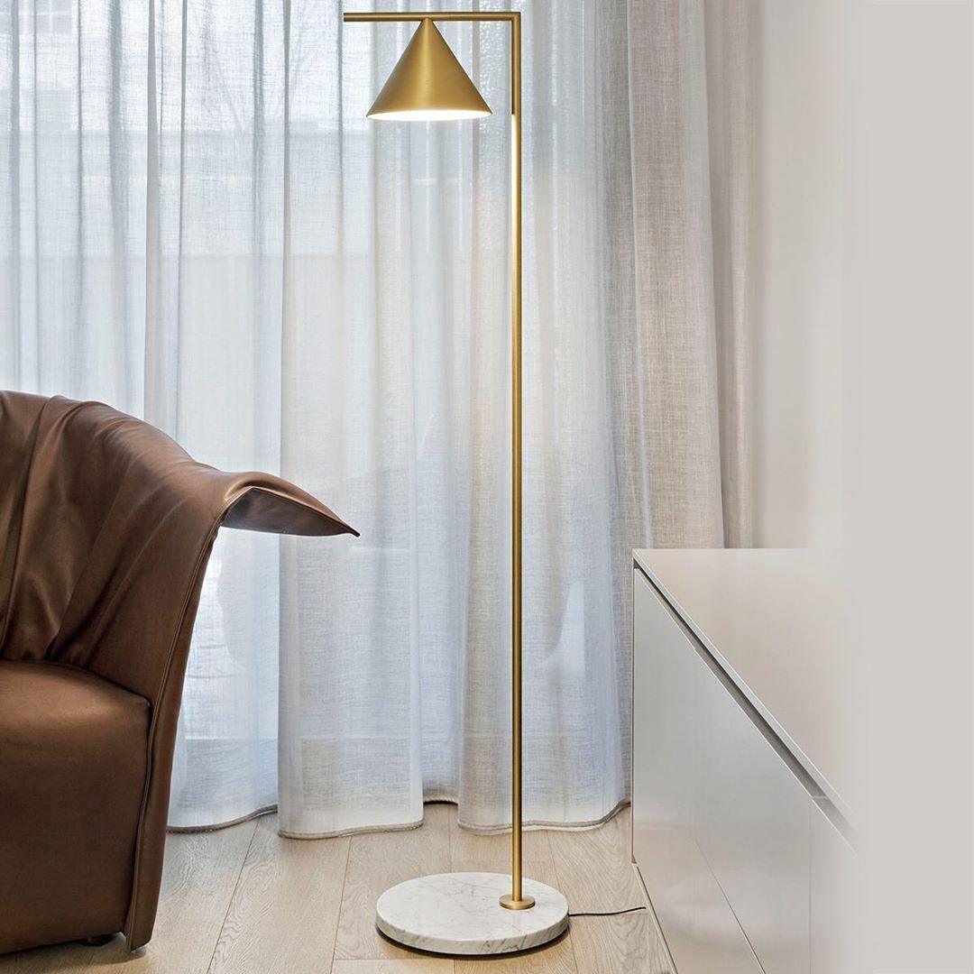 Pointed Cone Floor Lamp