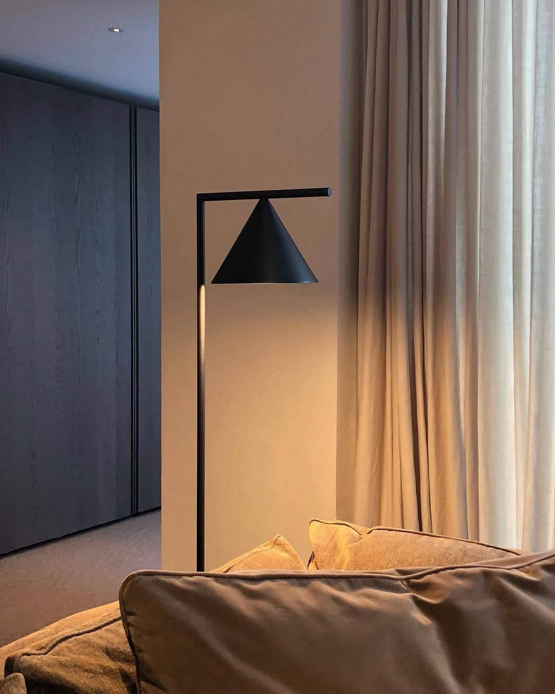 Pointed Cone Floor Lamp