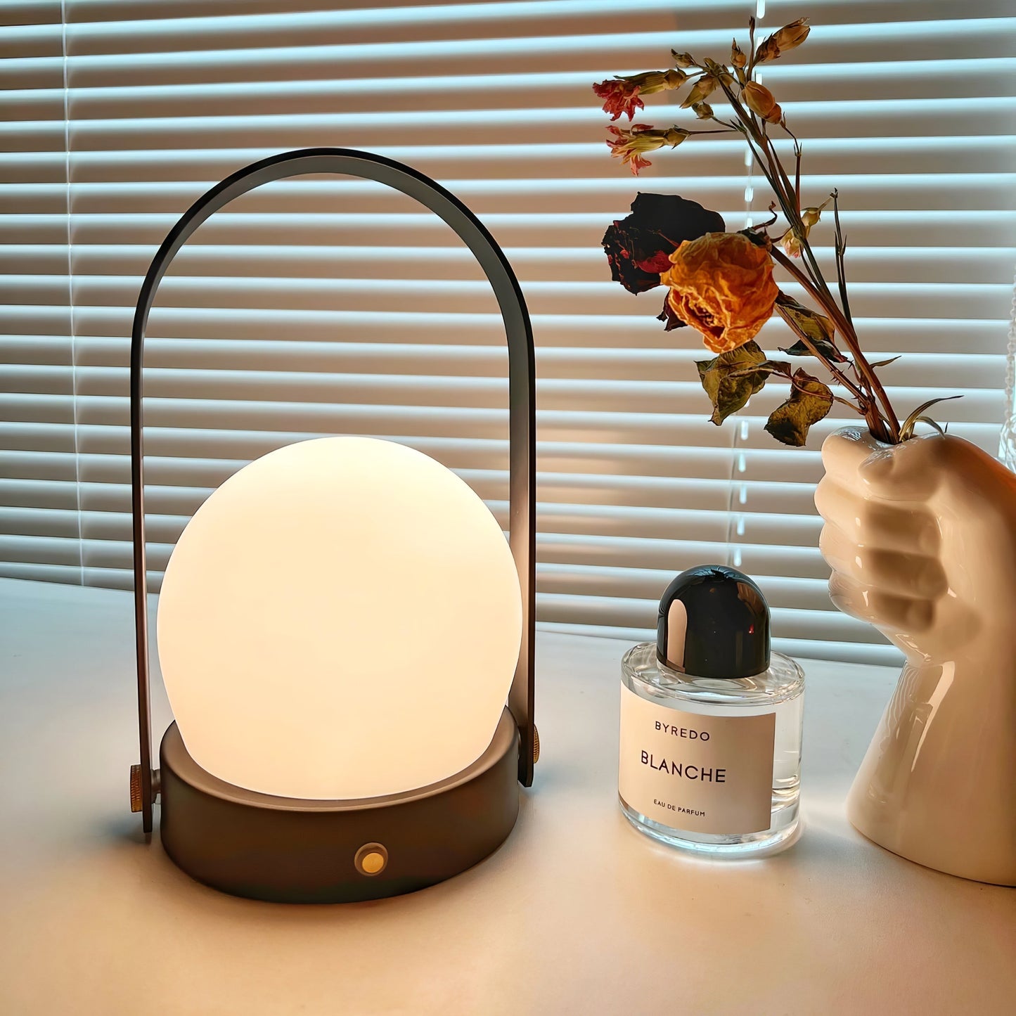 Portable Lantern Table Lamp