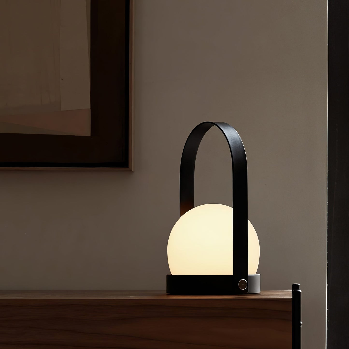 Portable Lantern Table Lamp