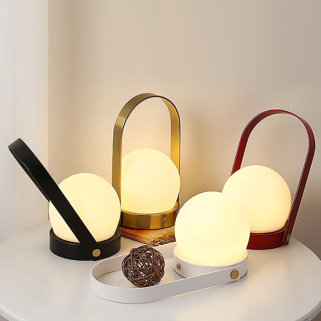 Portable Lantern Table Lamp