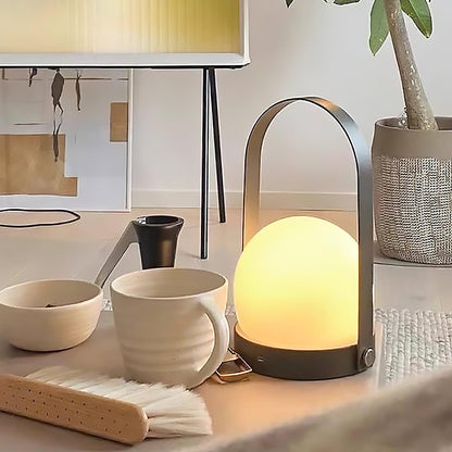 Portable Lantern Table Lamp