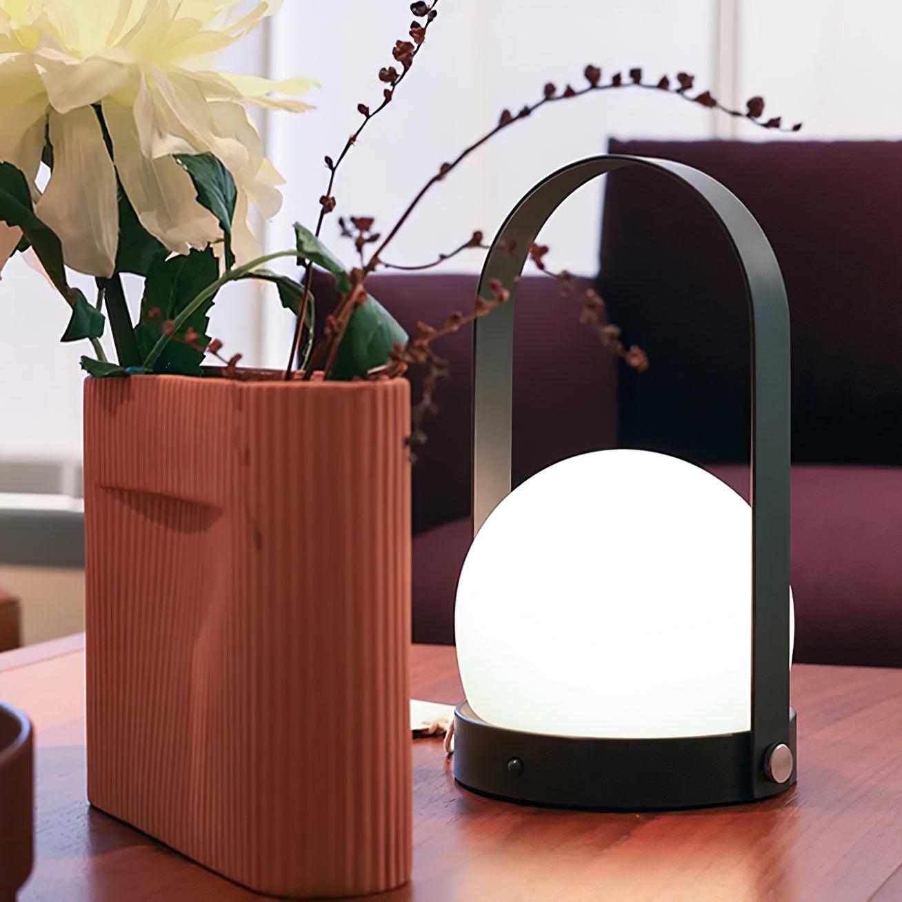 Portable Lantern Table Lamp