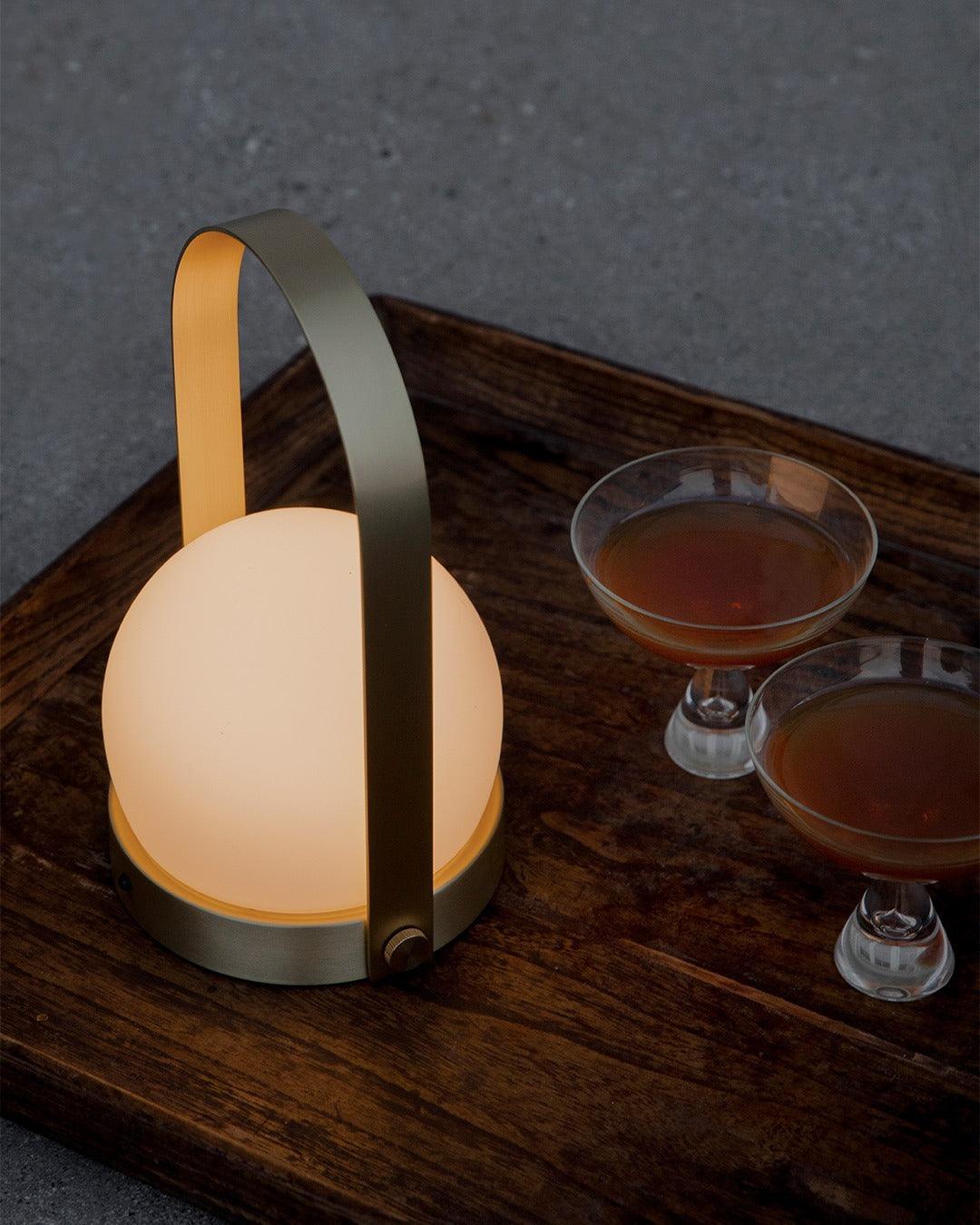 Portable Lantern Table Lamp