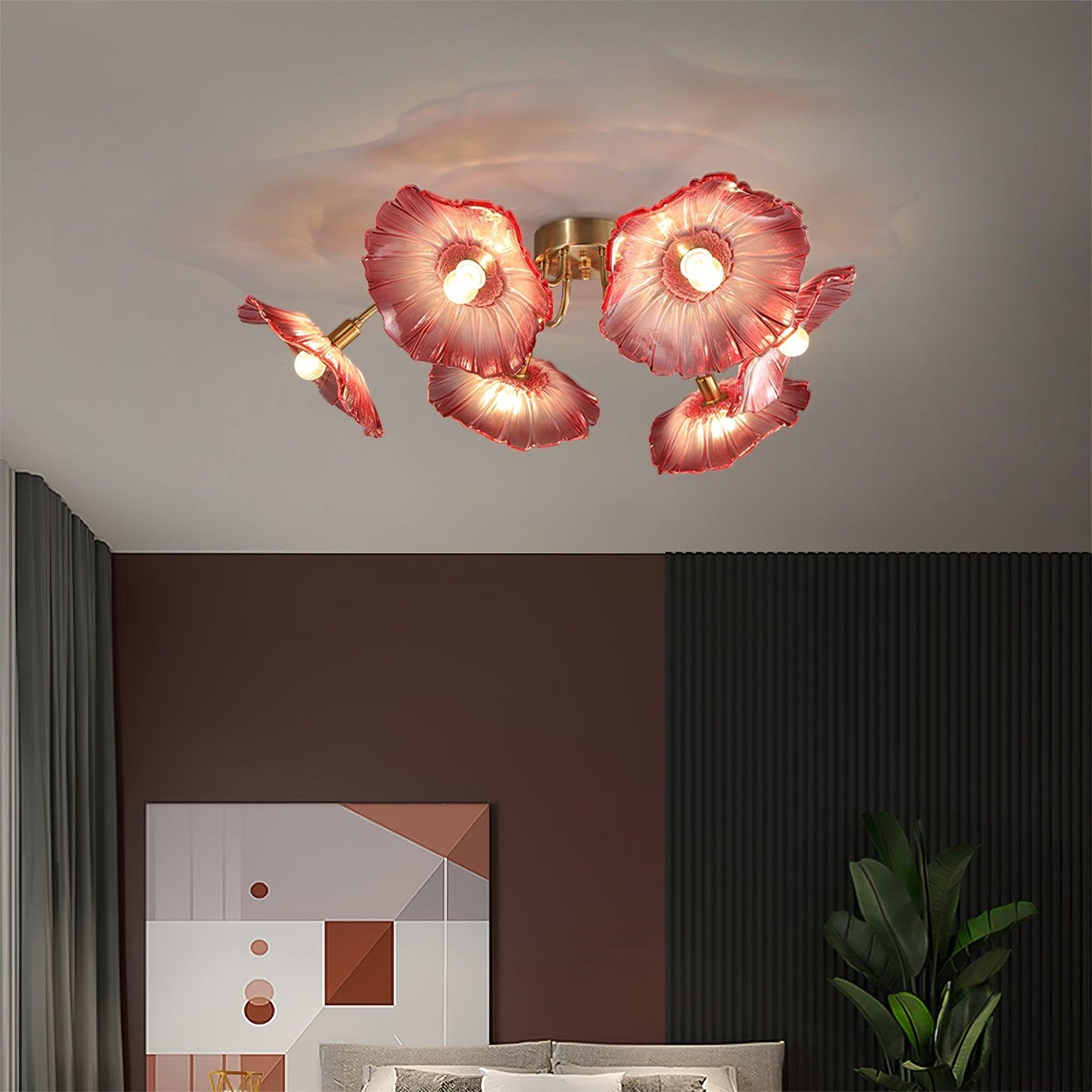 Seron Glass Ceiling Lamp