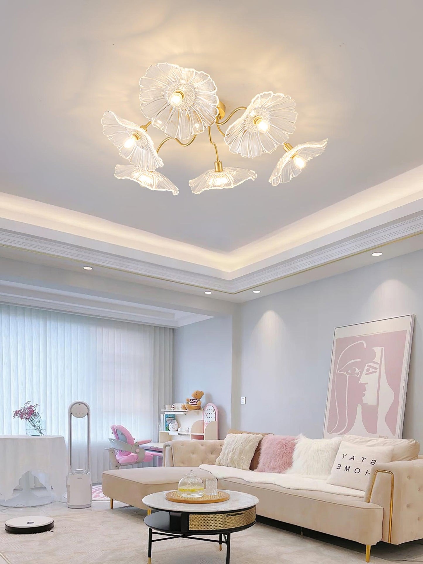 Seron Glass Ceiling Lamp