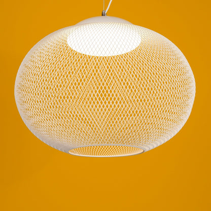 Metallic Meshwork Pendant Lamp