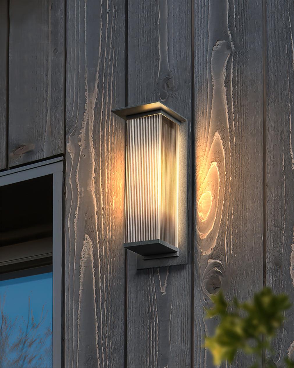 Oleron Box Outdoor Wall Lamp