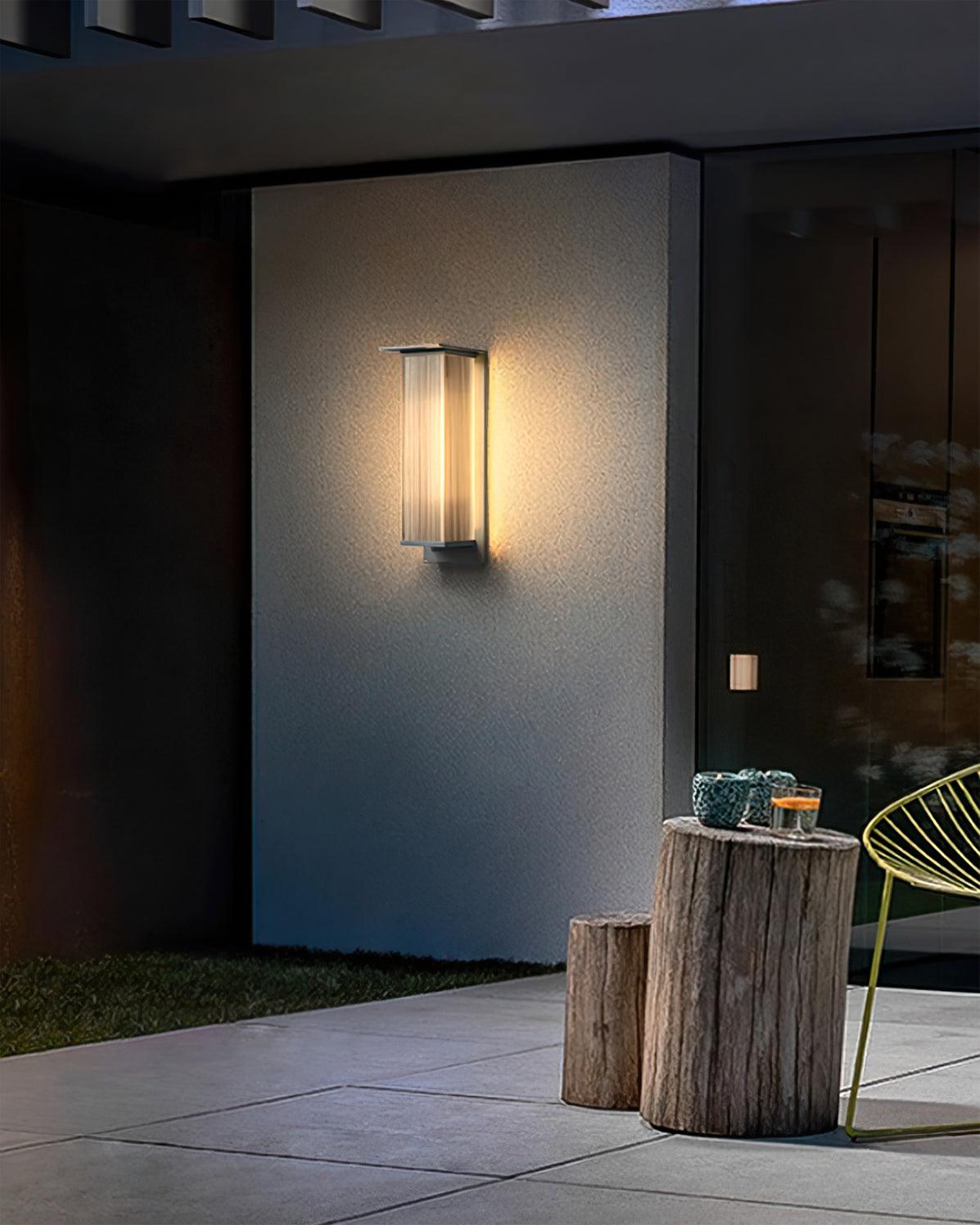 Oleron Box Outdoor Wall Lamp