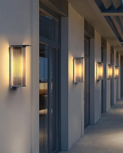 Oleron Box Outdoor Wall Lamp