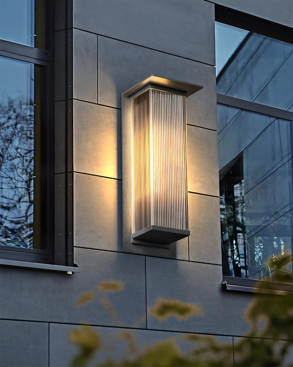 Oleron Box Outdoor Wall Lamp