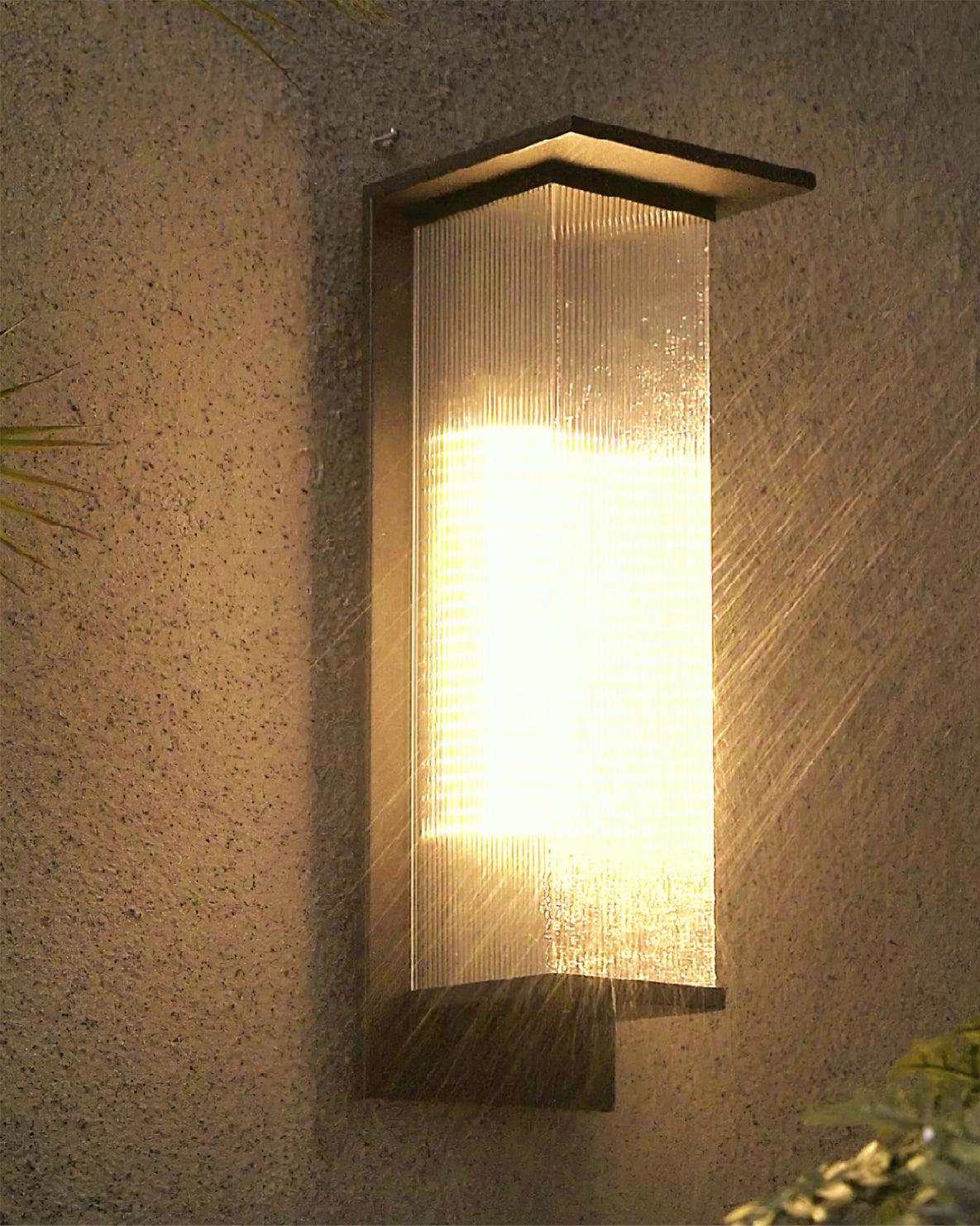 Oleron Box Outdoor Wall Lamp