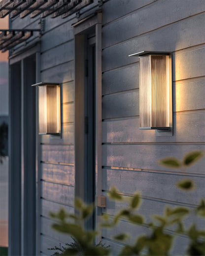 Oleron Box Outdoor Wall Lamp