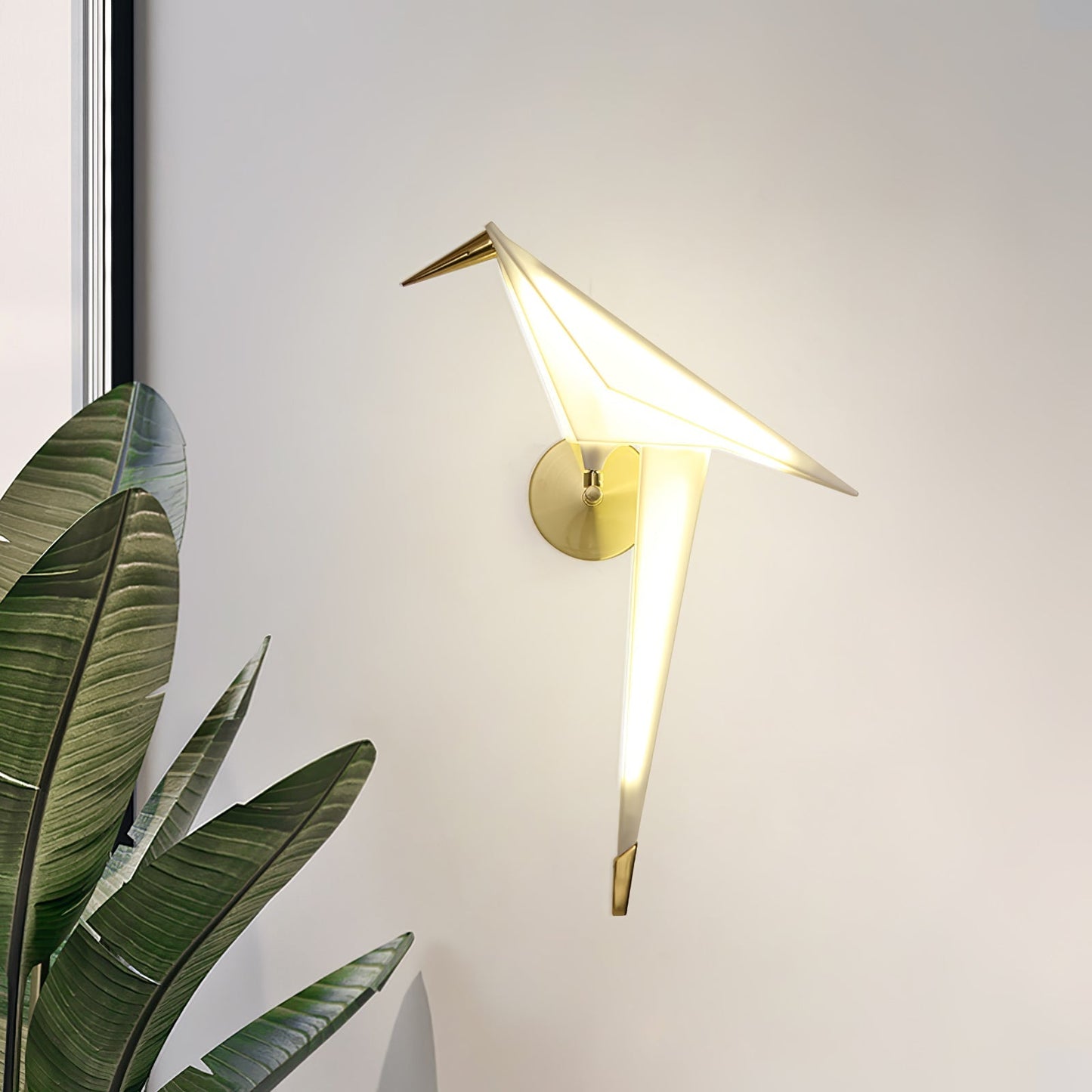 Peaceful Bird Wall Lamp