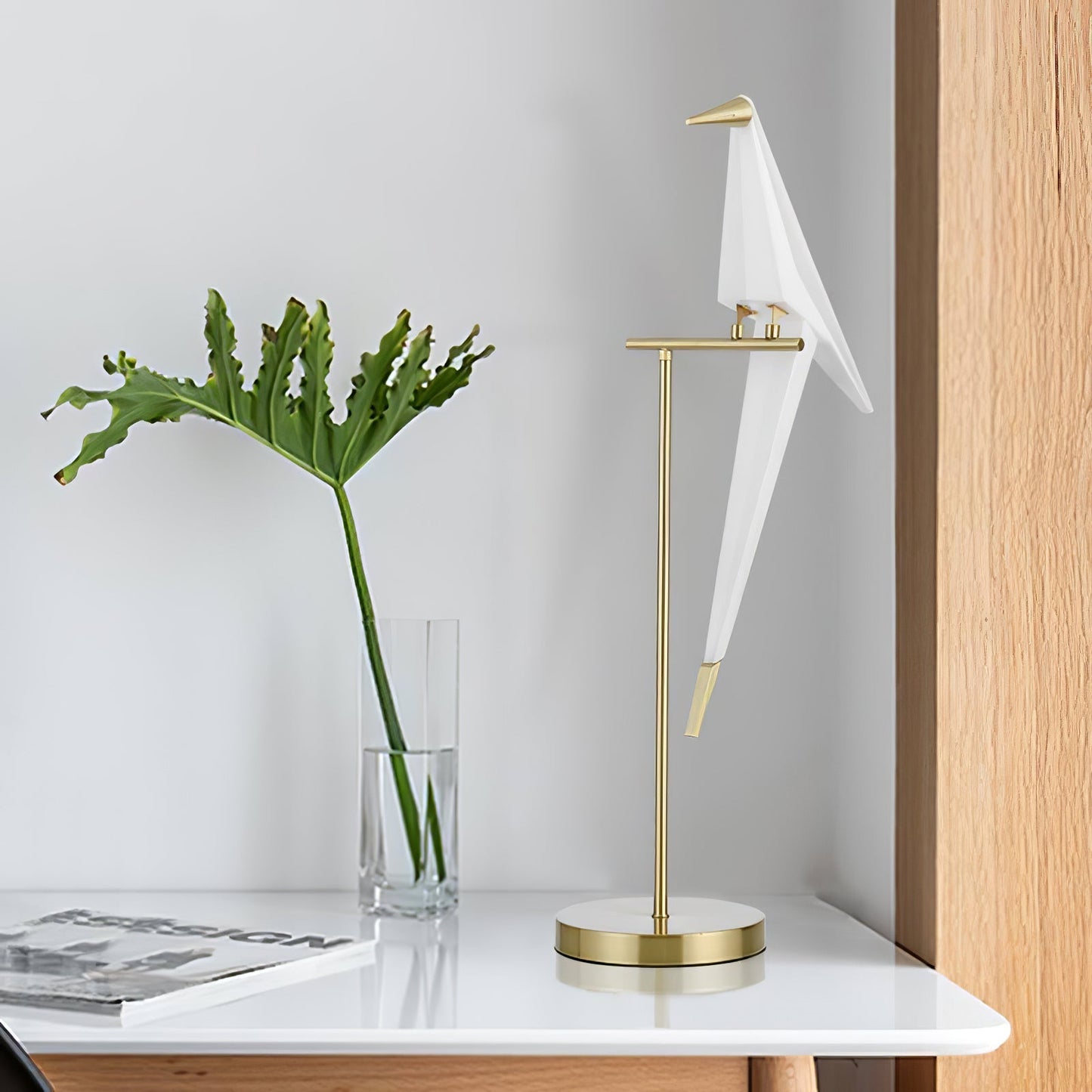 Paper Crane Bird Table Lamp