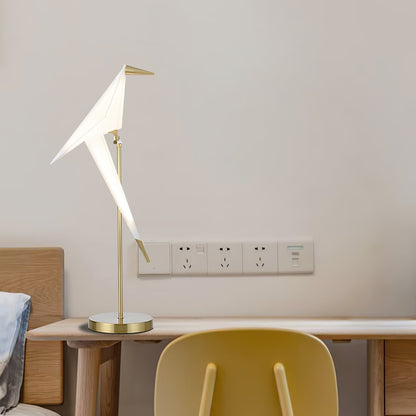 Paper Crane Bird Table Lamp