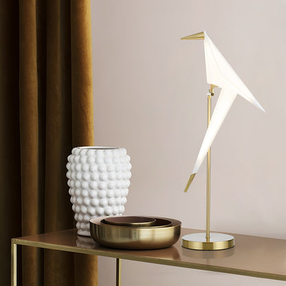 Paper Crane Bird Table Lamp