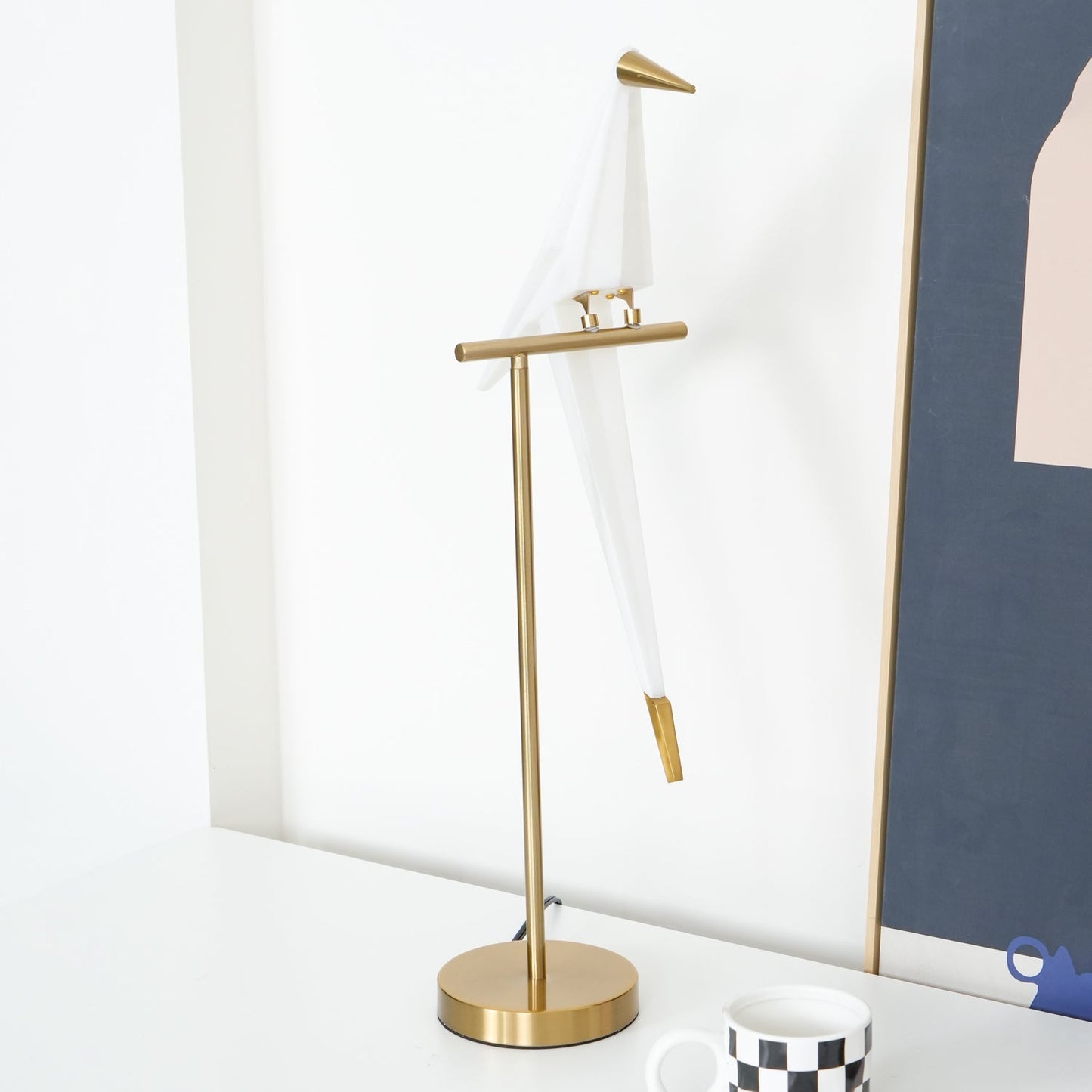 Paper Crane Bird Table Lamp