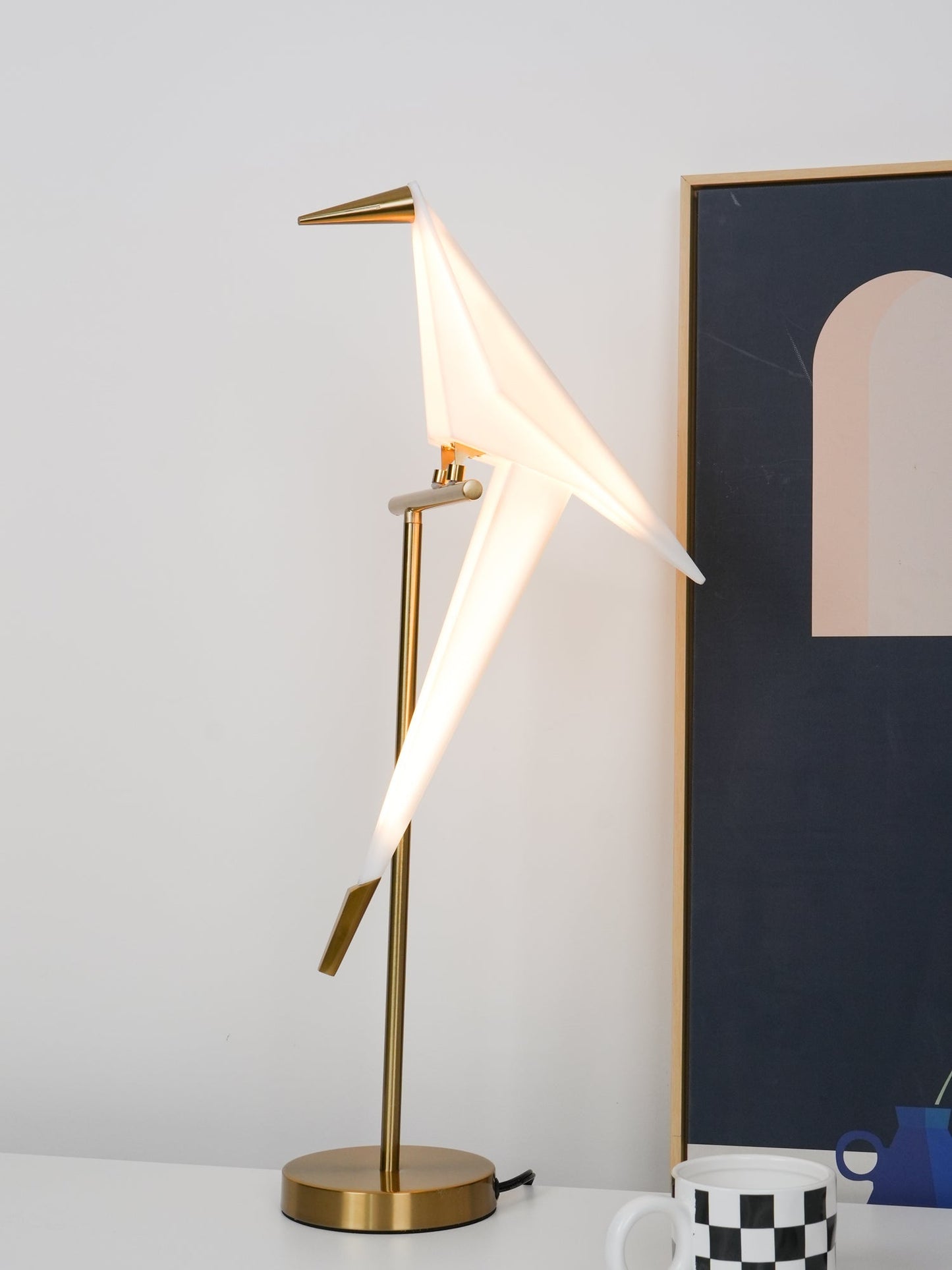 Paper Crane Bird Table Lamp