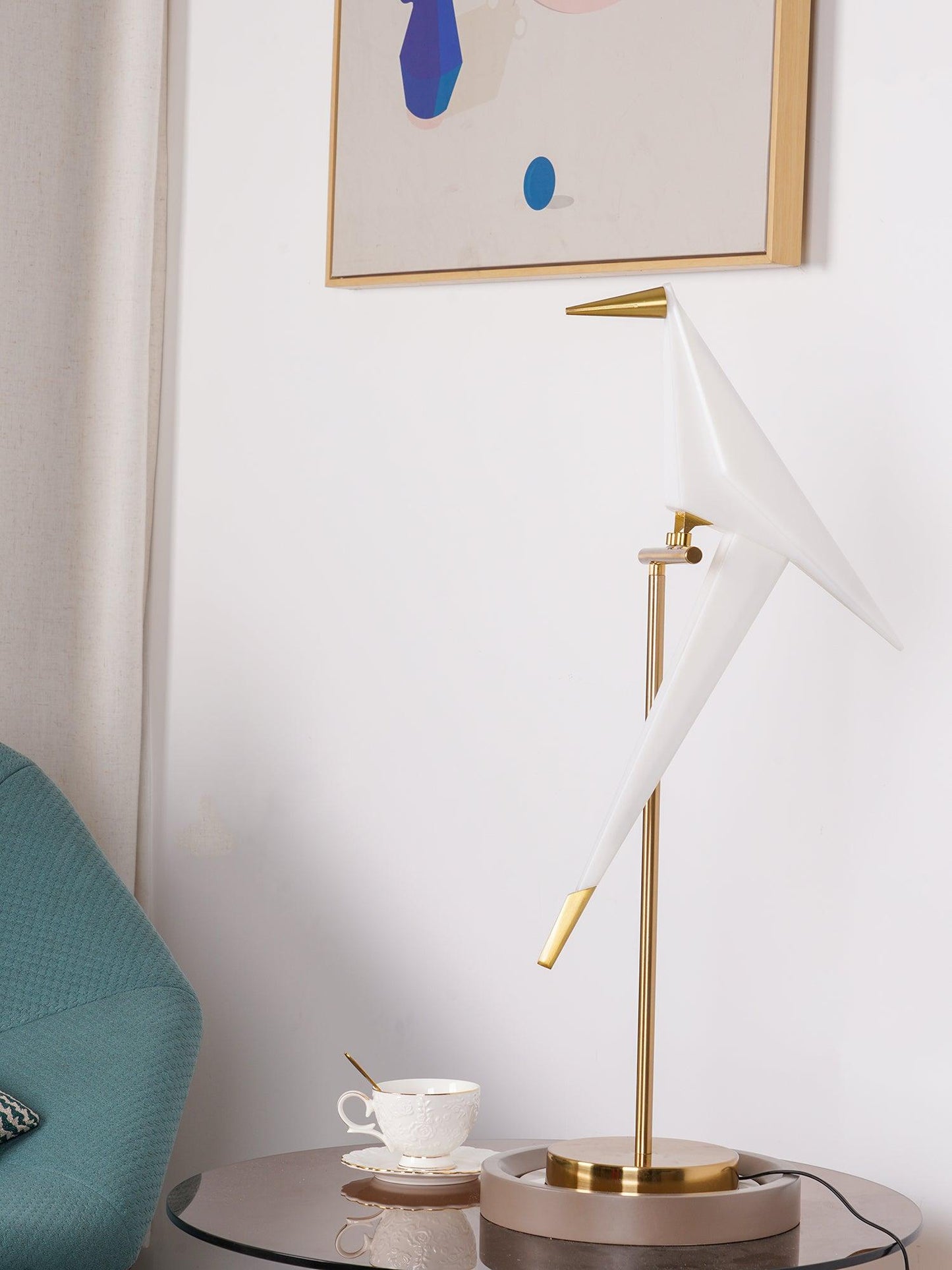 Paper Crane Bird Table Lamp