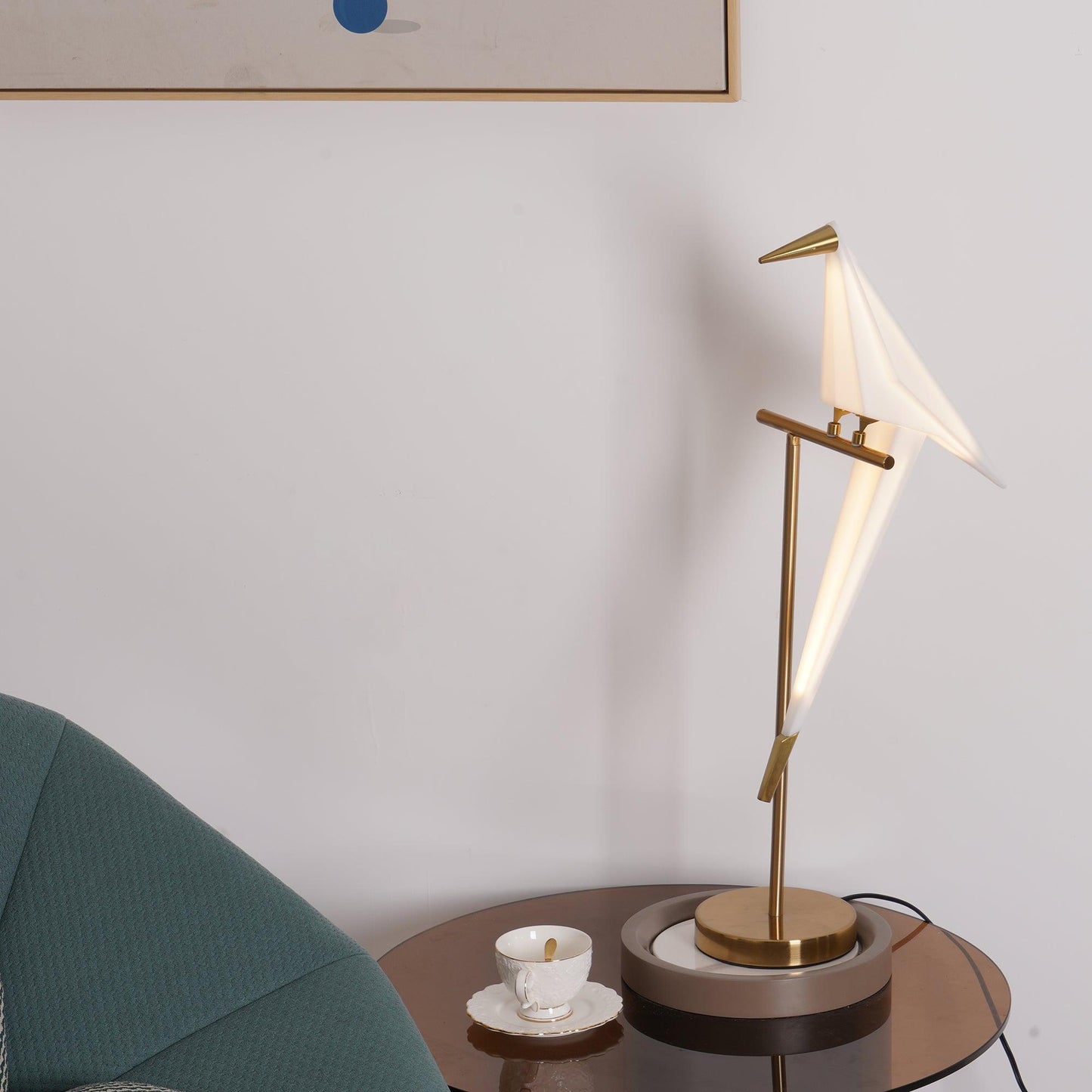 Paper Crane Bird Table Lamp