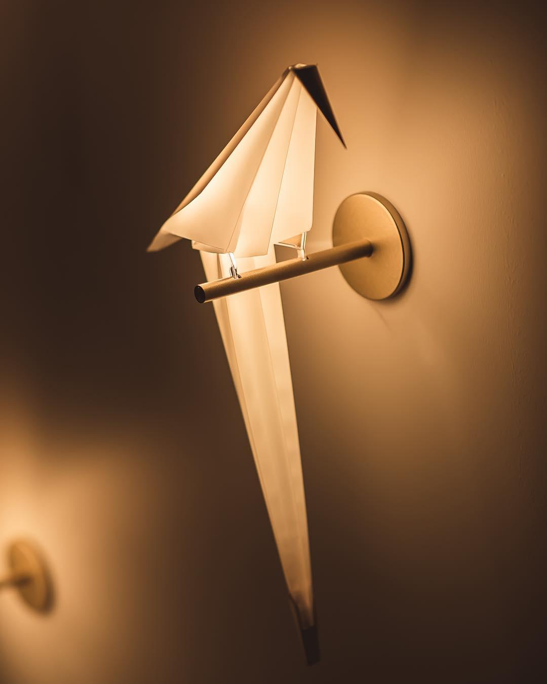 Peaceful Bird Wall Lamp