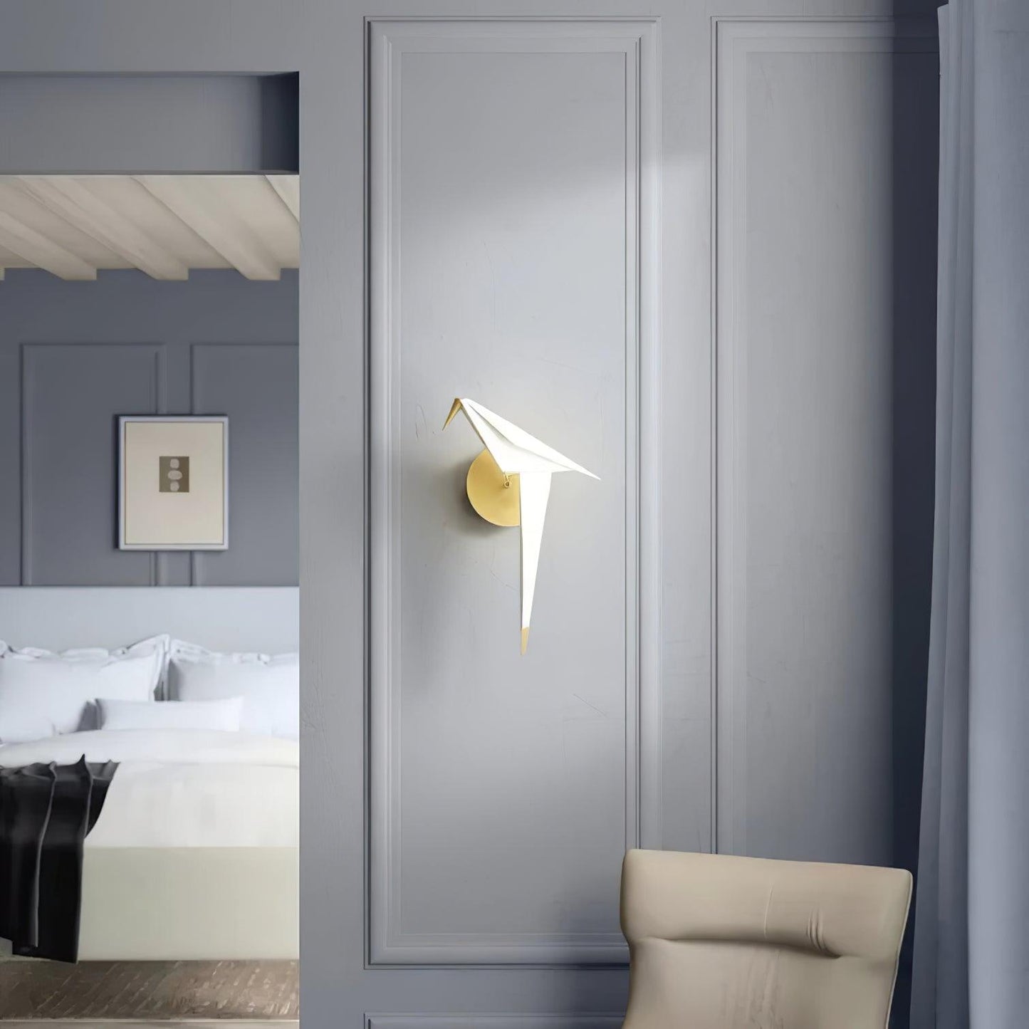 Peaceful Bird Wall Lamp