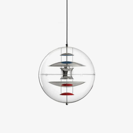 Transparent Spherical Pendant Lamp