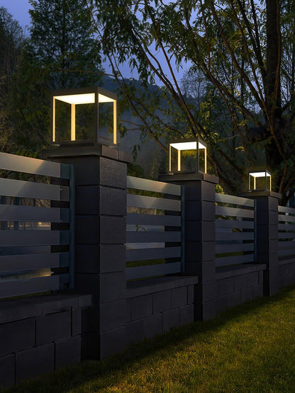 Modern Edge Outdoor Light