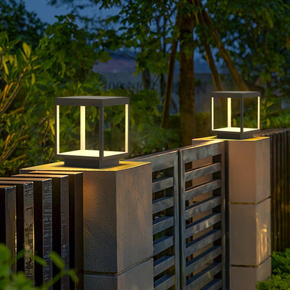 Modern Edge Outdoor Light