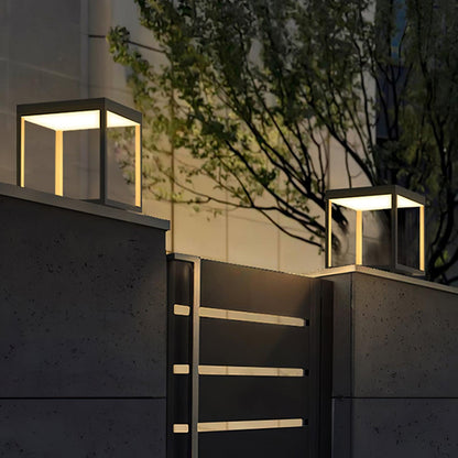 Modern Edge Outdoor Light