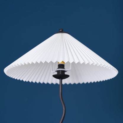 Pleated Lampshade Floor Lamp