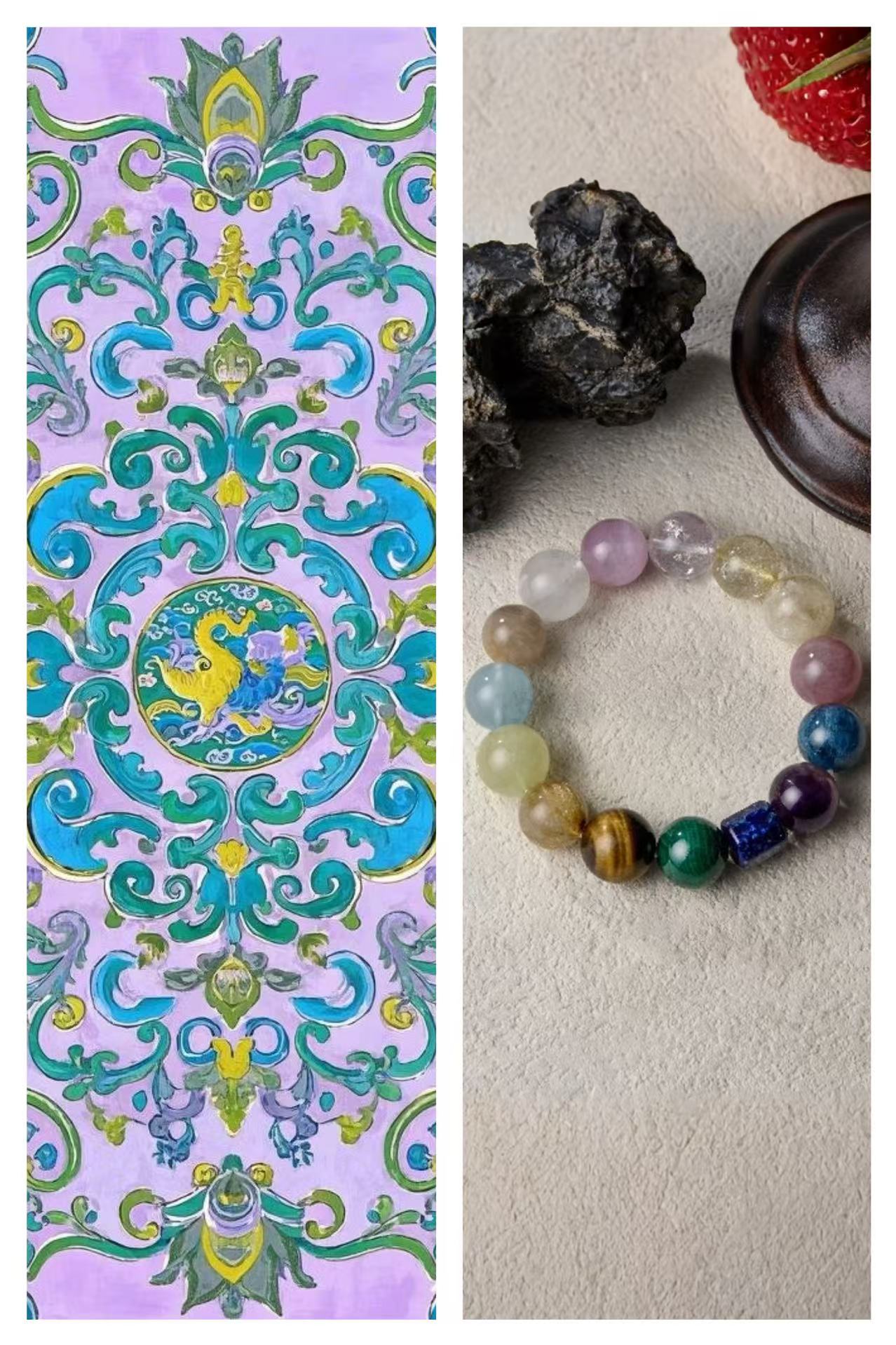 Holistic Rainbow Protection | One-of-A-Kind Crystal Medley Bracelet | Your All-in-One Life Enhancer