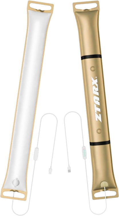 Ztarx Tube-1.0-90K: USB Charging Inflatable LED Camping Light with Patented Design（khaki）